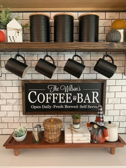 Countertop Coffee Station Ideas