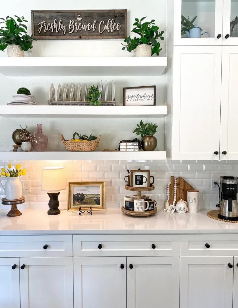 Countertop Coffee Station Ideas