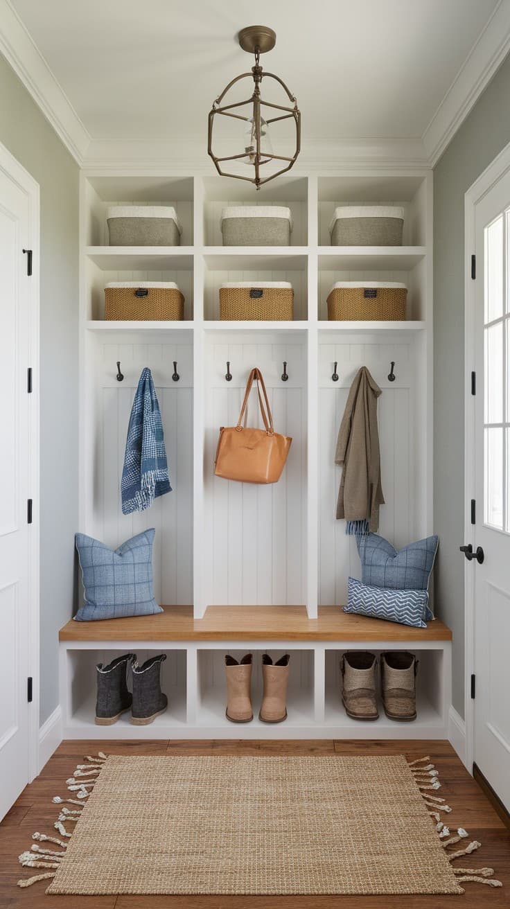Built-In Bench with Storage