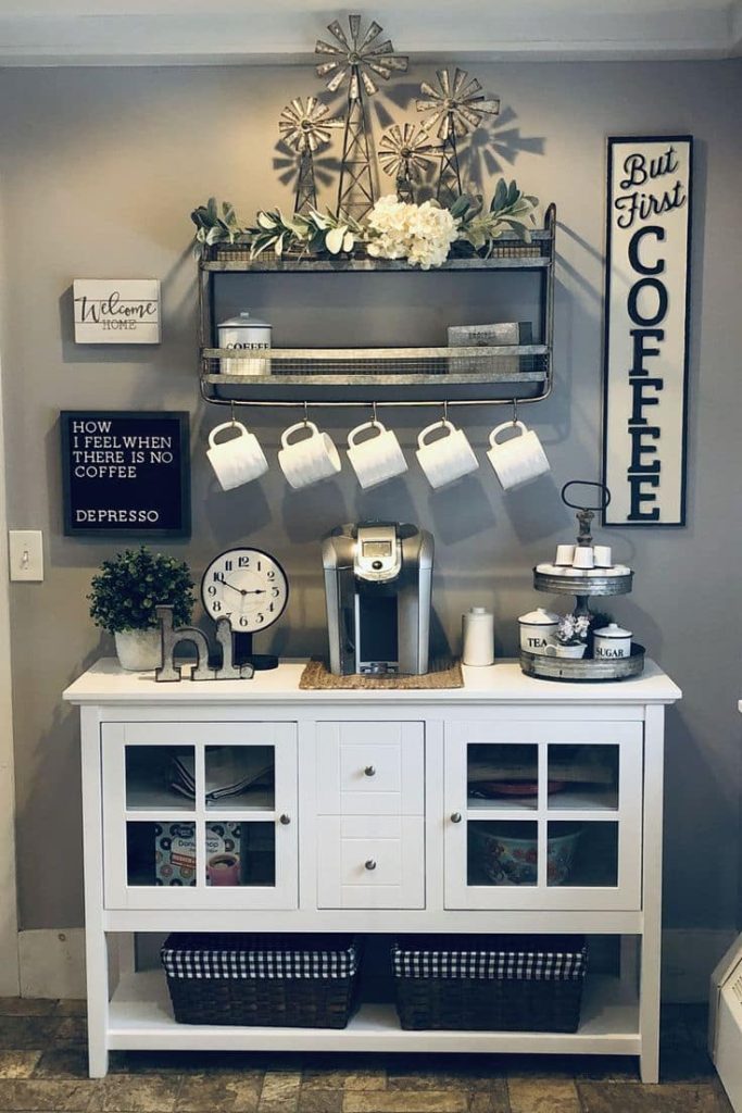 Countertop Coffee Station Ideas