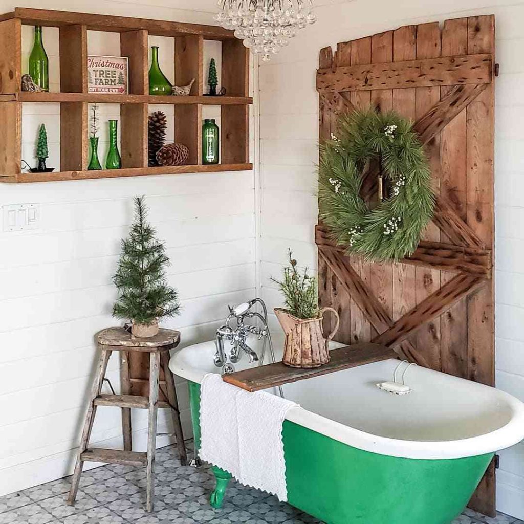 Christmas Bathroom