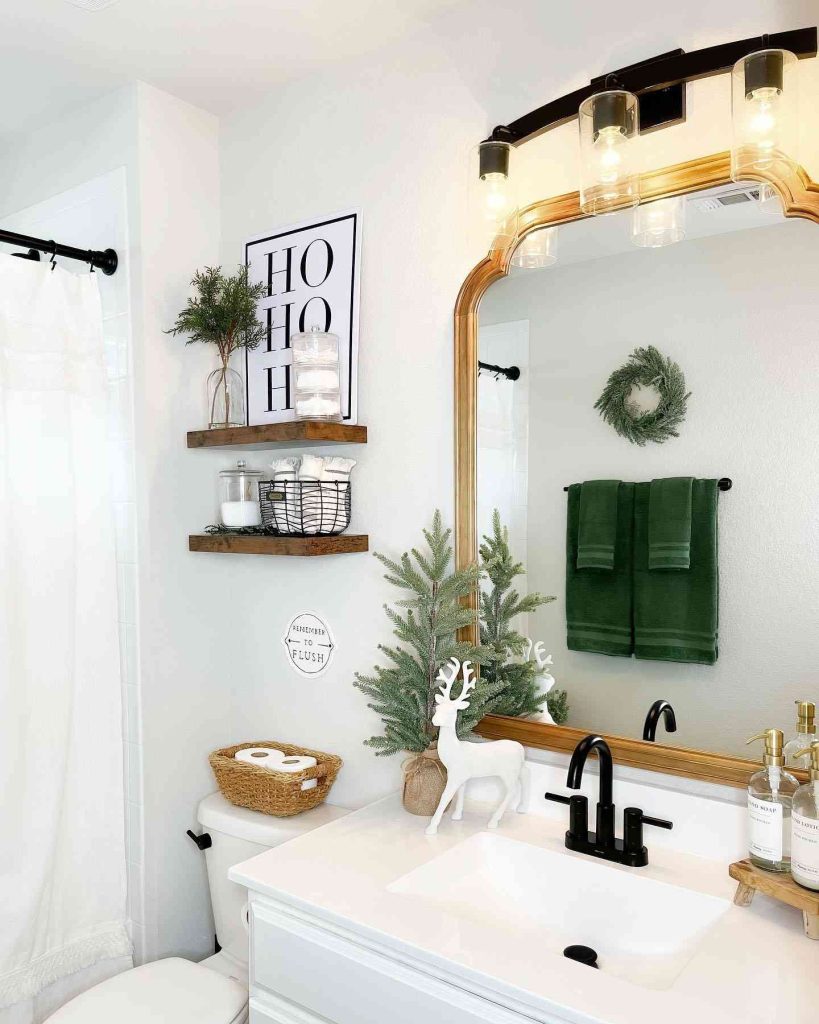 Christmas Bathroom