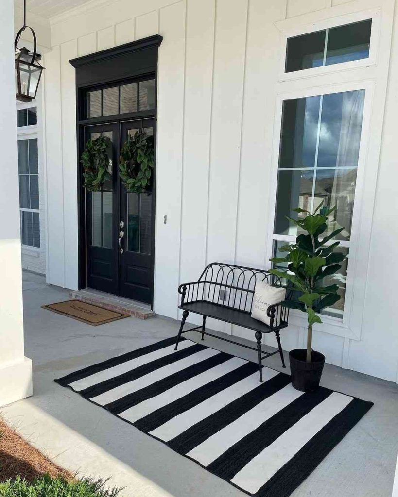 Bright Victorian-Inspired Porch