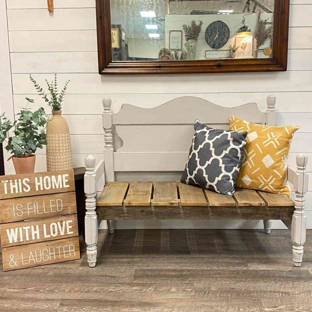 Farmhouse-Style Bench