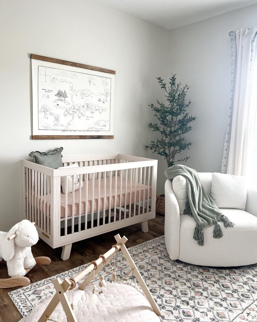 Sweet and functional nursery decor ideas for siblings.